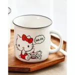 400ml Milk Ceramics Cup Creative Kitty Glass Morning Cup Juice Water Coffee Mug Funny Kitchen Drinkware Girls