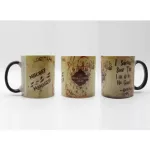 Dropshipping 13 Designs Ceramic Marauder Map Heat Sensitive Mug Color Changing Magic Tea Cup Mugs Best