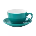 220ml High-Grade Ceramic Coffee Cup Set European Style Mug Cappuccino Flower Cups Latte