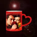 Creative Custom Design Mugs Personalized Magic Mug Sensitive Ceramic Color Changing Coffee Mugs Milk Cup Print Picture