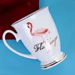 High Quality Porcelain Coffee Cups Bone Coffee Mugs Saucers European Style After Black Tea Cups