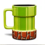 3D Ceramic Mug Cartoon Game Super Mario Sewer Pixel Mushroom Question Mark Water Cup Cartoon Children's Birthday