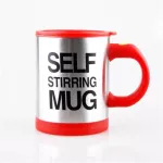 Automatic Electric Lazy Self Stiring Milk Milk Mixing 400ml Mugs Smart Stainless Steel Juice Mix Cup Drinkware