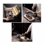 Set of the mold with 2 tea caves