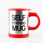 Puranka 400ml Electric Automatic Coffee Mixing Cup Mugs Drinkware Stainless Steel Coffee Mug Self Self Self Stiring Tea Cup Tool