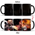 1pcs New 350ml Demon Slayer Heat Temperature Sensitive Coffee Mug Color Changing Cartoon Anime Mug Creative Tea Milk Cup