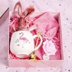 Flamingo Coffee Mugs Ceramic Mug Travel Cup Exquis Box Packaging Birthday Creative S