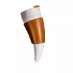 High Quality Creative 230ml Cup Goat Horn Mug Stainless Steel Liner Vacuum Insulation Cup