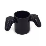 Personalized Creative Gamepad Coffee Cup "game Over" Letter Print Bottom 667a