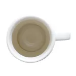 RRS Ceramic glass with a lid 450 ml. Flamingo pattern