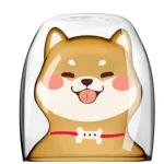 Homies Glass 3D 2-Tier Lovely Bear Innovative Beer Glasses Heat-Resistant Double Wall Coffee Cup Milk Juice Mug