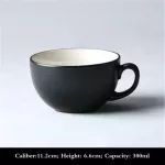 Coffee Cup Mug Tea Cup Hand-Painted Pattern Ceramic Mug Water Cup Creative Handmade Art Handle Tumbler Travel Cups Mugs