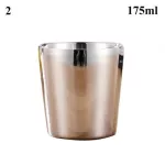 175/260/300/480ml Double Layer Stainless Steel Beer Cup Bar Party Coffee Mug Cup Shatter-Resistant Drink Cup Beer