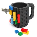 1 Build A BRICK MUG BUILDINGS COFFEE CUPS FROZEN COFFEE MUG DIY BLOCK PUZZLE LOGO MUG 12OZ 350 ml
