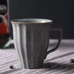 Joudoo Japanese Zen Ceremony Coarse Pottery Coffee Cup Vintage Handmade Drinkware Cup Milk Tea Cup Mug Drinking