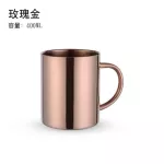 Double Wall Stainless Steel Travel Coffee Mug Cup For Kids Thermal Insulation Tumbler Milk Cups Tea Mugs With Lid