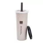 420ml Insulation Portable Outdoor Practical Reusable Bamboo Fiber Coffee Cups Eco Friendly Car Mugs Travel Mug
