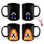 Dropshipping Heat Color Ceramic Taza Son Goku Mug Coffee Mug