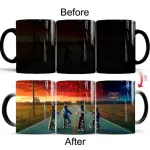 Stranger Things Coffee Mugs 350ml Ceramic Show Color Changing Travel Mug And Tea Cup