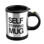 New 400ml Mugs Automatic Electric Lazy Self Stirring Mug Cup Coffee Milk Mixing Mug Smart Stainless Steel Juice Cup
