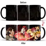 1pcs New 350ml Japanse Animation Fairy Tail and Hot Water Color Changing Milk Coffee Cup S Friends