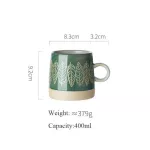 Vintage Creative Ceramic Coffee Mug Brief Pottery Tea Milk Cup Travel Kitchen Tableware Nordic Home Decor