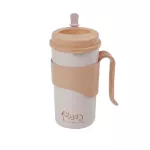 350ml/450ml Creative Rice HUSK FIBER PLASTIC TUMBLEREE CUPS and MUGS Travel Mug Water Bottle Milk Cups Adults S