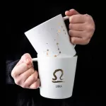 Big Capaticy 12 Consamic Mug Super High Quality Procelain Log Coffee Milk Cup White Color
