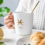 Big Capaticy 12 Consamic Mug Super High Quality Procelain Log Coffee Milk Cup White Color