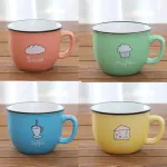 Candy Color Creative Ce rate Coffee Mug Small Fresh Coffee Cup Breakfast Milk Cup Home Office