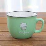 Candy Color Creative Ce rate Coffee Mug Small Fresh Coffee Cup Breakfast Milk Cup Home Office
