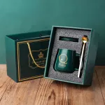 Letter Ceramic Mug Couple Coffee Cup Set Milk Milk Milk Water Coffee Cup Box