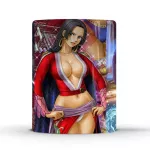 1pcs New 350ml Cartoon Anime Sexy Boa Hankokku Color Changing Morning Coffee Milk Ceramic Cups for Friends Children