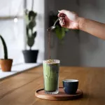 Duratex/Rice Restoring Ancient Ways France Vertical Stripes Iced Coffee Glass The Glass of Whisky