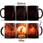 New Creative Magic Battle Angel Alita MUG Changing Color Mugs Cup Milk Cup Mugs for Friends Children Kids