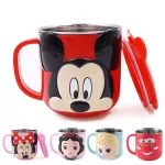 300ml Creative Drink Water Drinkware Juice Cup Stainless Steel Mugs Cute Cartoon Milk Cup for Children