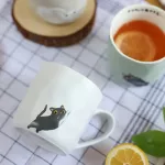 New Japanse Cat Ceramic Cup Arts Cup 380ml Coffee Cup Student Cup