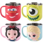 300ml Creative Drink Water Drinkware Juice Cup Stainless Steel Mugs Cute Cartoon Milk Cup for Children