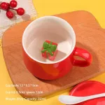 Mug Creativity 3d Cartoon Cup Snowman Elk Mugs Coffee Cups Milk Breakfast Mug Tea Cups Water Juice Mug Office Supplies