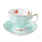 Joudoo European Bone China Coffee Set Creative Ceramic Porcelain Dish Afternoon Tea Milk 200ml 35
