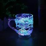 1pc Colorful Luminous Lighting Water Wine Acrylic Cup Mug Water Liquid Induction Flash Cup Mug For Party Wedding Decor