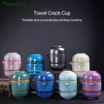 Ceramic Porcelain Teapot Teacups Travel Office Kung Fu Tea Set Teaware Handmade Portable China Set Tea Pot and Cup Set