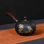 230ml Porcelain Teapot Cup With Infuser White Bone China Tea Set Ceramic Coffee Tea Pot Kettle Antique Chinese Teacup Set