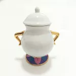 Drop Shipping Cartoon Beauty and the Beast Teapot MUG MRS POTTS CHIP COGSWORTH TEA POT CUGAR POT BOWL COLOCK LOVELY XMAS