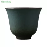Ceramic Porcelain Tea Cup Teaw Tepare Kung Fu Tea Set Cup Stones Kiln Turned Tea Bowl Teacup