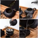 High Quality Kung Fu Tea Set Yixing Teapot Handmade Purple Tea Pot Cup Set Zhmic China Tea Ceremony