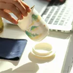 Wooden Handle Glass Tea Separation Cup Teaset Ceramic Filter Office Personal Mug Large Capacity Personal Tea Cup with LID 420ml