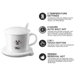 Coffee Mug Warmer Sets Portable 55? USB Electric Heating Cup Mat Cup Office Cartoon Theromeostatic Coffee Cup Theromeostatic Cup