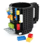 350 ML Creative Coffee Cup Travel Mug Adult Beverage Blending Cup DIY Children Cutlery Set