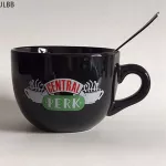 Friends TV Show Series Central Perk Ceramic Coffee Tea Cup 650ml Friends Central Perk Cappuccino Mug Anniversary S for Friend
